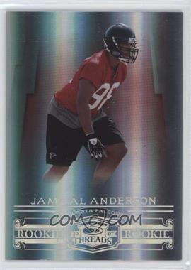2007 Donruss Threads - [Base] - Century Proof Silver #223 - Rookie - Jamaal Anderson /100