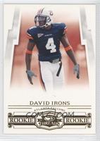 Rookie - David Irons #/999