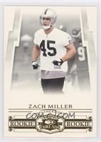 Rookie - Zach Miller #/999