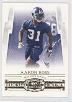 Rookie - Aaron Ross #/999