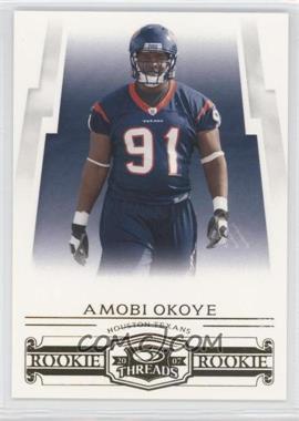 2007 Donruss Threads - [Base] - Retail #222 - Rookie - Amobi Okoye /999