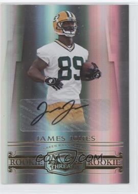 2007 Donruss Threads - [Base] - Signatures #191 - Rookie - James Jones /100