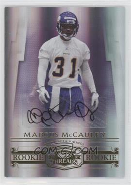 2007 Donruss Threads - [Base] - Signatures #195 - Rookie - Marcus McCauley /250
