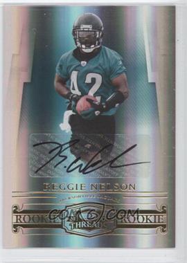 2007 Donruss Threads - [Base] - Signatures #214 - Rookie - Reggie Nelson /100