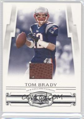 2007 Donruss Threads - [Base] - Threads Footballs #26 - Tom Brady /250