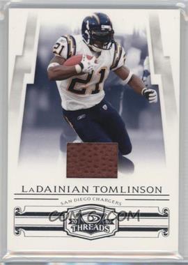 2007 Donruss Threads - [Base] - Threads Footballs #41 - LaDainian Tomlinson /250