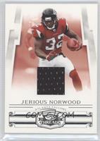 Jerious Norwood #/250