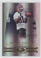 Rookie - Dwayne Wright #/999