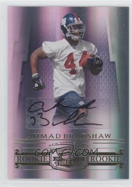 2007 Donruss Threads - [Base] #231 - Autographed Rookies - Ahmad Bradshaw /999