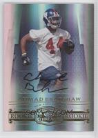 Autographed Rookies - Ahmad Bradshaw #/999