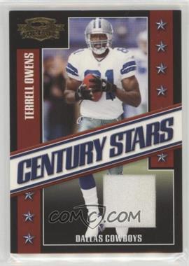 2007 Donruss Threads - Century Stars - Materials #CS-12 - Terrell Owens /250