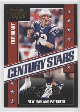 2007 Donruss Threads - Century Stars #CS-3 - Tom Brady