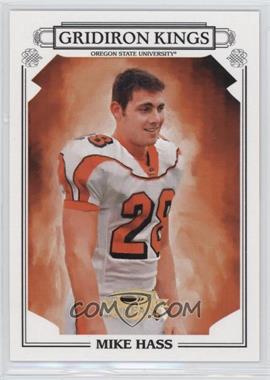 2007 Donruss Threads - College Gridiron Kings - Gold #CGK-30 - Mike Hass /100