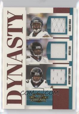 2007 Donruss Threads - Dynasty - Materials #D-4 - Byron Leftwich, Fred Taylor, Maurice Jones-Drew /250 [EX to NM]