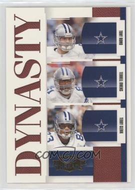 2007 Donruss Threads - Dynasty #D-2 - Tony Romo, Terrell Owens, Terry Glenn