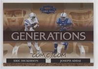 Eric Dickerson, Joseph Addai #/100