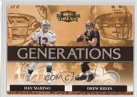 Dan Marino, Drew Brees