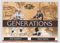 Dan Marino, Drew Brees