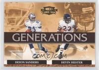 Deion Sanders, Devin Hester