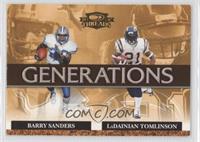 Barry Sanders, LaDainian Tomlinson