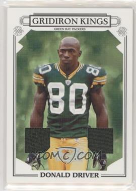 2007 Donruss Threads - Pro Gridiron Kings - Materials #PGK-16 - Donald Driver /250