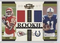 Dwayne Bowe, Anthony Gonzalez #/500