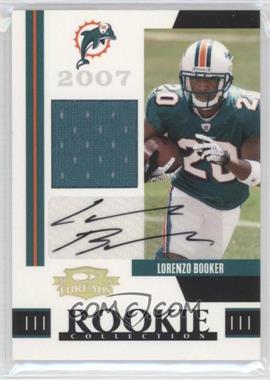 2007 Donruss Threads - Rookie Collection Materials - Signatures #RCM-22 - Lorenzo Booker /25
