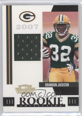 2007 Donruss Threads - Rookie Collection Materials #RCM-17 - Brandon Jackson /500
