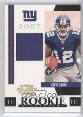 2007 Donruss Threads - Rookie Collection Materials #RCM-18 - Steve Smith /500