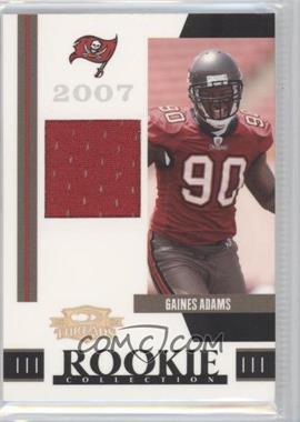 2007 Donruss Threads - Rookie Collection Materials #RCM-34 - Gaines Adams /500