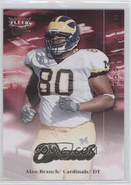 2007 Fleer Ultra - [Base] - Retail #222 - Ultra Rookies - Alan Branch