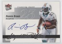 Ronnie Brown #/50