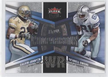 2007 Fleer Ultra - Ultra Comparisons #UC-JO - Calvin Johnson, Terrell Owens