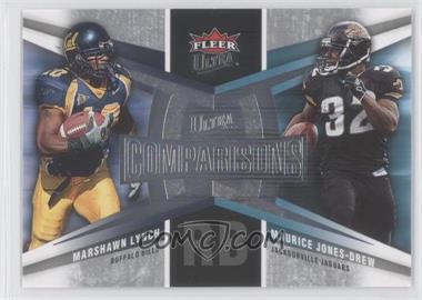 2007 Fleer Ultra - Ultra Comparisons #UC-LJ - Marshawn Lynch, Maurice Jones-Drew