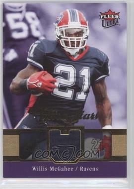 2007 Fleer Ultra - Ultra Stars - Memorabilia #US-WM - Willis McGahee