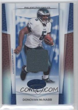 2007 Leaf Certified Materials - [Base] - Mirror Blue Materials #12 - Donovan McNabb /50