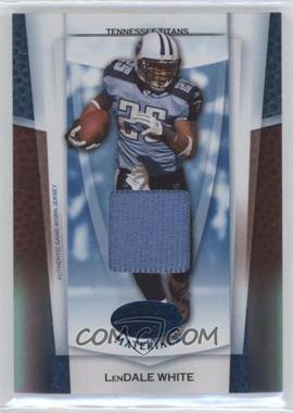 2007 Leaf Certified Materials - [Base] - Mirror Blue Materials #131 - LenDale White /50