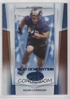 New Generation - Adam Carriker #/50