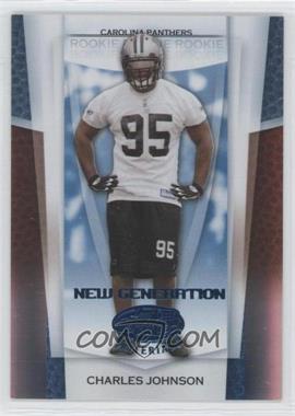 2007 Leaf Certified Materials - [Base] - Mirror Blue #156 - New Generation - Charles Johnson /50