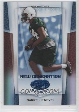 2007 Leaf Certified Materials - [Base] - Mirror Blue #186 - New Generation - Darrelle Revis /50