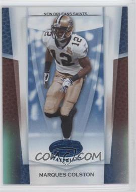 2007 Leaf Certified Materials - [Base] - Mirror Blue #49 - Marques Colston /50