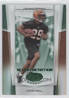 2007 Leaf Certified Materials - [Base] - Mirror Emerald #171 - New Generation - Leon Hall /5