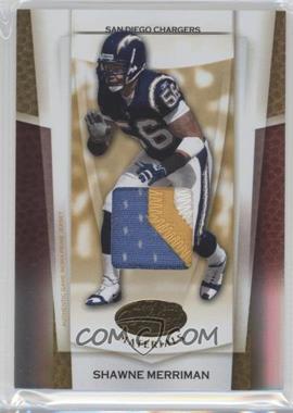 2007 Leaf Certified Materials - [Base] - Mirror Gold Materials #150 - Shawne Merriman /25