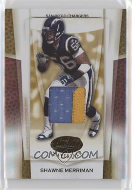 2007 Leaf Certified Materials - [Base] - Mirror Gold Materials #150 - Shawne Merriman /25