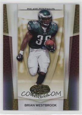 2007 Leaf Certified Materials - [Base] - Mirror Gold #13 - Brian Westbrook /25