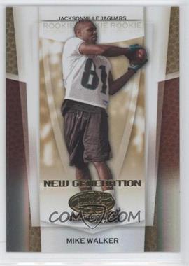 2007 Leaf Certified Materials - [Base] - Mirror Gold #173 - New Generation - Mike Walker /25