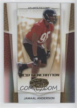 2007 Leaf Certified Materials - [Base] - Mirror Gold #192 - New Generation - Jamaal Anderson /25