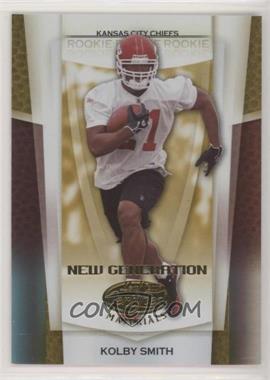 2007 Leaf Certified Materials - [Base] - Mirror Gold #198 - New Generation - Kolby Smith /25