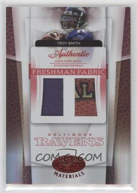 2007 Leaf Certified Materials - [Base] - Mirror Red Materials #232 - Freshman Fabric - Troy Smith /250