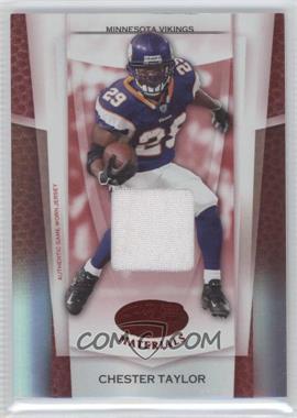 2007 Leaf Certified Materials - [Base] - Mirror Red Materials #35 - Chester Taylor /100